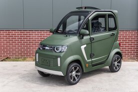 Overdekte scootmobiel TTZ2.0 groen