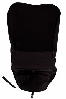 warm schootkleed met voetenzak