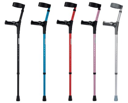 Kleuren elleboogkrukken Multi Motion