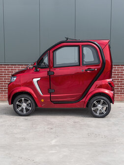 Overdekte scootmobiel