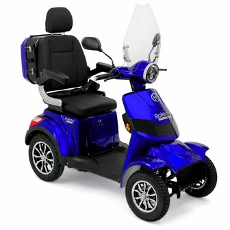 Rolektro E-Quad V3 premium blauw