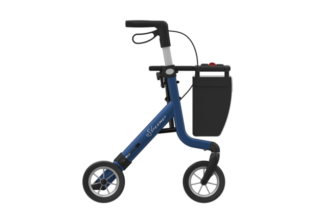 rollator lichtgewicht blauw