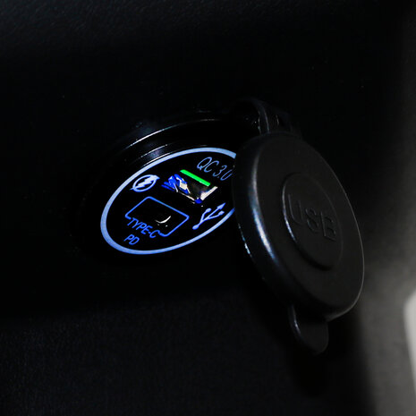 E-Trike V.2 Premium kleur blauw