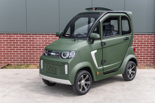Overdekte scootmobiel TTZ2.0 groen