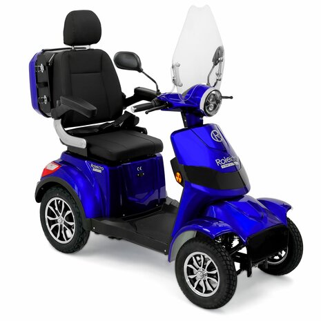 Rolektro E-Quad V3 premium blauw
