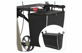 Dichte tas met magneetsluiting voor rollator Server M & L