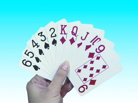 Speelkaarten groot logo