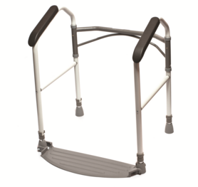 Opvouwbare toiletsteun